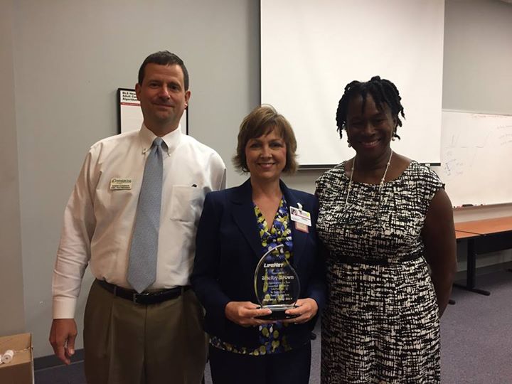 A special word of thanks to Ms. Shelby Brown (pictured below center), Dr. Larry Davis, and Dr. Larry Sullivan whose terms as directors ended last week. Dr. Sullivan and Dr. Davis served on the LifeNet board for over 8 years while Ms. Brown served for over 5 years.

Welcome to Robert Sanderson (L), Charissa Barnes (R), and Tom Gilbert (not pictured) who were voted in to fill the 3 open spots.  

For more about our board of directors: 
http://www.lifenetems.org/about-lifenet/board-of-directors/